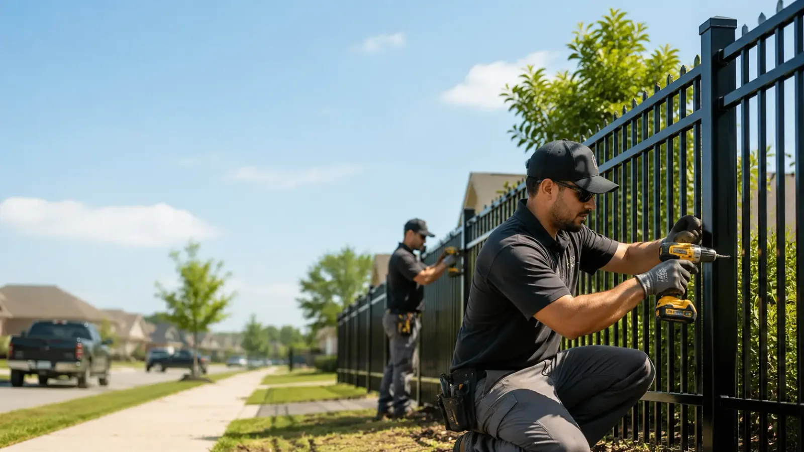 Metal Fence Installation in Cranston, RI